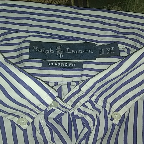 Mens polo button down short sleeve - Picture 3 of 3